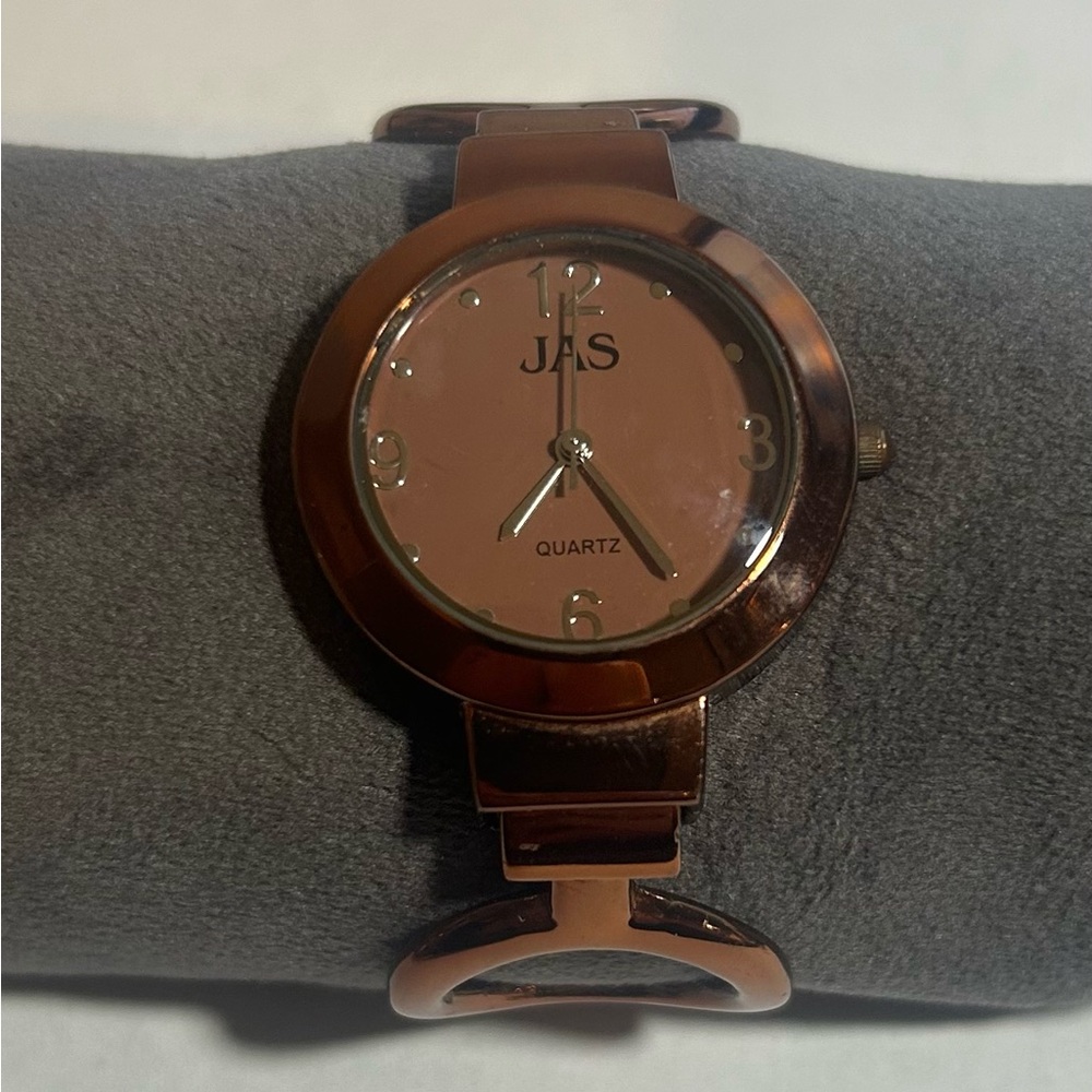 JAS Rose Gold Quartz Watch